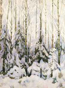 Юон Константин Федорович - Winter in The Forest