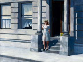 Edward Hopper - Summertime, 1943 | Хоппер Эдвард