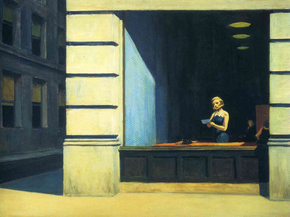 Edward Hopper - New York Office, 1962 | Хоппер Эдвард