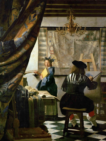 Jan Vermeer | Ян Вермеер - Аллегория Живописи