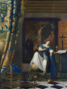 Jan Vermeer | Ян Вермеер - Аллегория веры