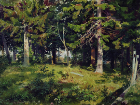 Shishkin Ivan | Шишкин Иван - Поляна в лесу