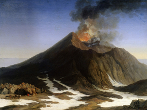 Jakob Hackert | Хаккерт Якоб - The Eruption of Etna