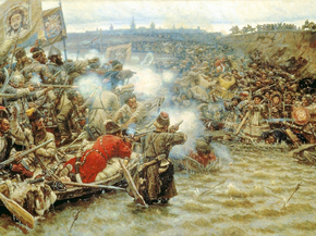 Суриков Василий - Покорение Сибири Ермаком, 1895