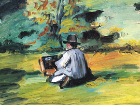 Cezanne Paul | Сезанн Поль - Художник за работой