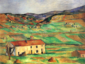 Cezanne Paul | Сезанн Поль - Окрестности Гарданны
