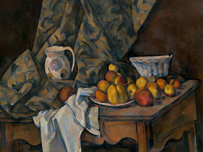 Cezanne Paul | Сезанн Поль - Натюрморт с яблоками и персиками