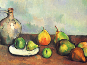 Cezanne Paul | Сезанн Поль - Натюрморт с кувшином и фруктами