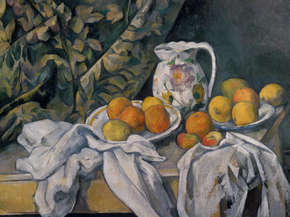 Cezanne Paul | Сезанн Поль - Натюрморт с драпировкой