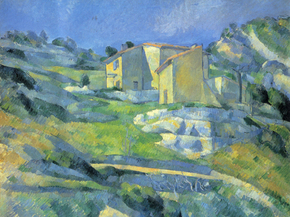 Cezanne Paul | Сезанн Поль - Дома в Провансе. Дома близ Эстаки