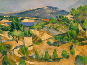 Cezanne Paul | Сезанн Поль - Горы во французском Провансе