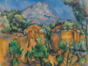 Cezanne Paul | Сезанн Поль - Гора св. Виктории со стороны каменоломни Бибемюс
