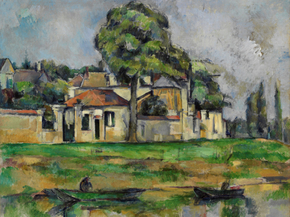 Cezanne Paul | Сезанн Поль - Берега Марны