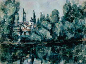 Cezanne Paul | Сезанн Поль - Берег Марны