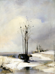 Alexei Savrasov | Саврасов Алексей - Оттепель