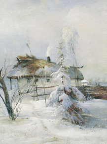 Alexei Savrasov | Саврасов Алексей - Зима, 1873