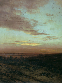 Alexei Savrasov | Саврасов Алексей - Вечер. Перелет птиц