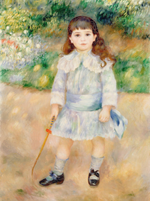 Pierr - Auguste Renoir | Ренуар Пьер - Ребенок с кнутиком
