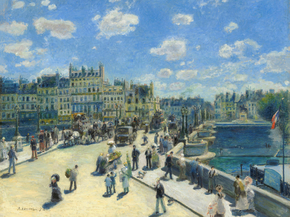 Pierr - Auguste Renoir | Ренуар Пьер - Новый Мост