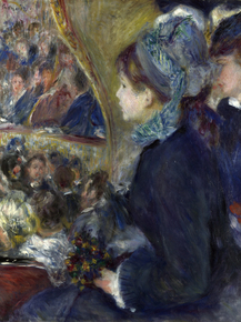 Pierr - Auguste Renoir | Ренуар Пьер - В театре