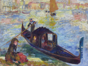 Pierr - Auguste Renoir - Gondola, Venice, 1881 | Ренуар Пьер Pierr - Auguste Renoir - Gondola, Venice, 1881 | Ренуар Пьер