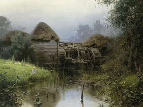 Polenov Vasily | Поленов Василий - Старая мельница