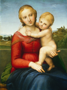 Raffaello Santi | Рафаэль Санти - Малая Мадонна Каупера Raffaello Santi | Рафаэль Санти - Малая Мадонна Каупера