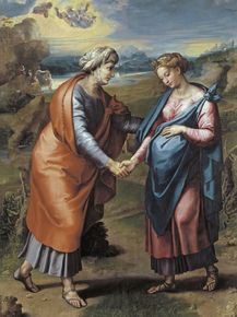 Raffaello Santi - The Visitation | Рафаэль Санти