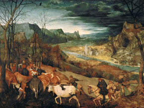 Pieter Bruegel | Питер Брейгель - Возвращение стада