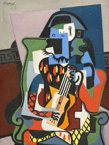 Pablo Picasso | Пабло Пикассо - Арлекин музыкант