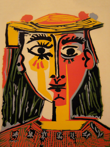 Pablo Picasso - Woman with hat | Пабло Пикассо