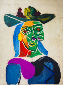 Pablo Picasso - Woman with a hat | Пабло Пикассо