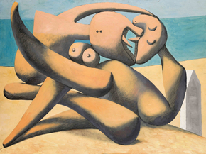 Pablo Picasso - Figures at the Seaside | Пабло Пикассо