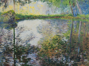 Monet Claude | Клод Моне - Пруд в Монжероне