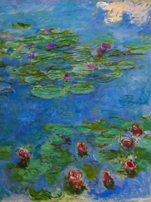Monet Claude | Клод Моне - Красные кувшинки