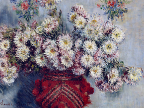 Monet Claude | Клод Моне - Хризантемы