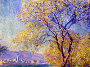 Monet Claude | Клод Моне - Антиб, вид из садов Салис Monet Claude | Клод Моне - Антиб, вид из садов Салис