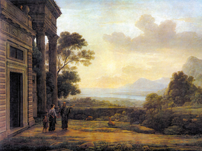 Claude Lorrain - The Expulsion of Hagar, 1668 | Лоррен Клод