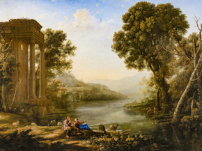 Claude Lorrain - Pastoral Landscape, 1638 | Лоррен Клод