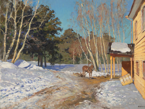 Isaac Levitan | Исаак Левитан - Март. 1895