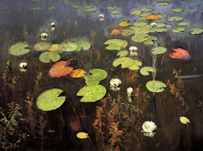 Isaac Levitan | Исаак Левитан - Лилии