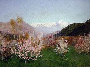 Isaac Levitan - Spring in Italy, 1890 | Исаак Левитан Isaac Levitan - Spring in Italy, 1890 | Исаак Левитан