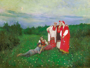 Korovin Konstantin | Коровин Константин - Северная идиллия, 1886 Korovin Konstantin | Коровин Константин - Северная идиллия, 1886