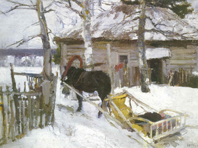Korovin Konstantin | Коровин Константин - Зима, 1894 Korovin Konstantin | Коровин Константин - Зима, 1894