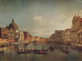 Canaletto | Каналетто - Венеция, Гранд Канал и Сен Симеоне Пикколо Canaletto | Каналетто - Венеция, Гранд Канал и Сен Симеоне Пикколо