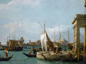 Canaletto - The Punta della Dogana | Каналетто Canaletto - The Punta della Dogana | Каналетто