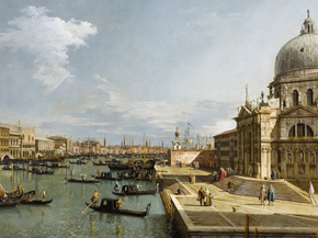 Canaletto - The Entrance to the Grand Canal | Каналетто