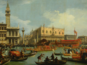 Canaletto - The Betrothal of the Venetian Doge to the Adriatic Sea | Каналетто