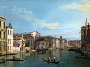 Canaletto - Grand Canal from Palazzo Flangini to Palazzo Bembo | Каналетто