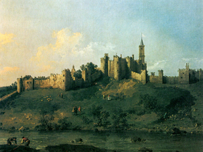 Canaletto - Alnwick Castle | Каналетто Canaletto - Alnwick Castle | Каналетто